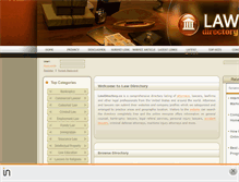 Tablet Screenshot of lawdirectory.co